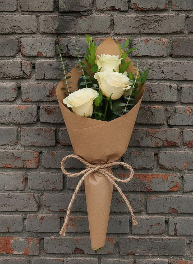 Букет из 3 роз в Котово Букет цветов из: Розы в Котово